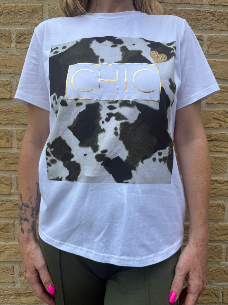 T-shirt "Kaki Chic"