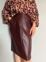 Jupe similicuir "Bea" en taille S/M