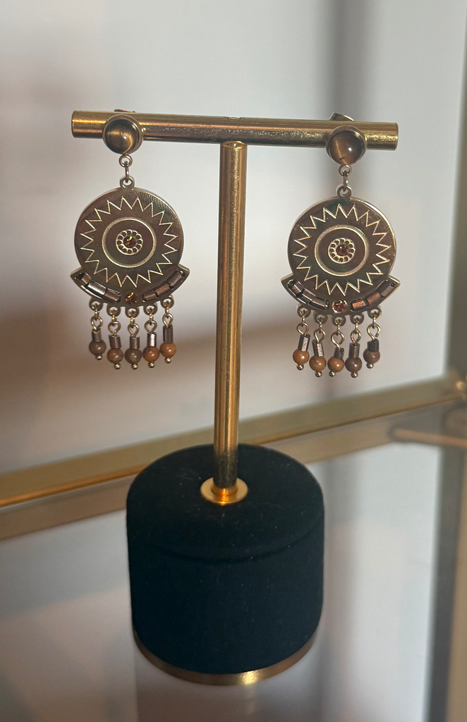 Boucle d'oreille "Totem"