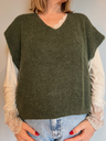 Pull 'le kaki sans manche' 