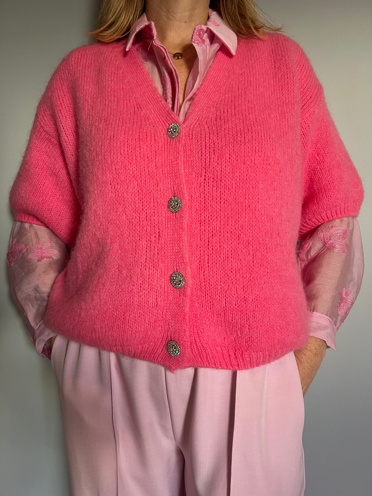 Gilet rose "pepsy" Terra di Siena