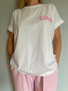 T-Shirt "Ciao" rose