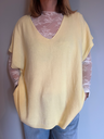 Pull "Cozy" jaune