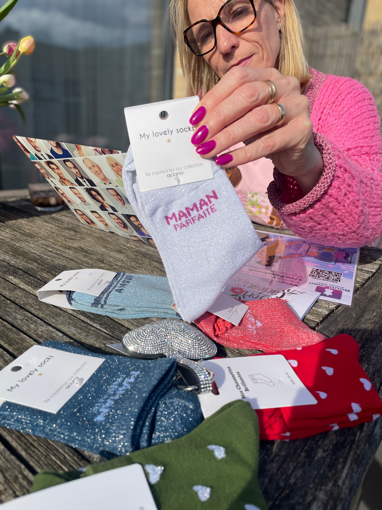 Chaussette "Maman Parfaite"