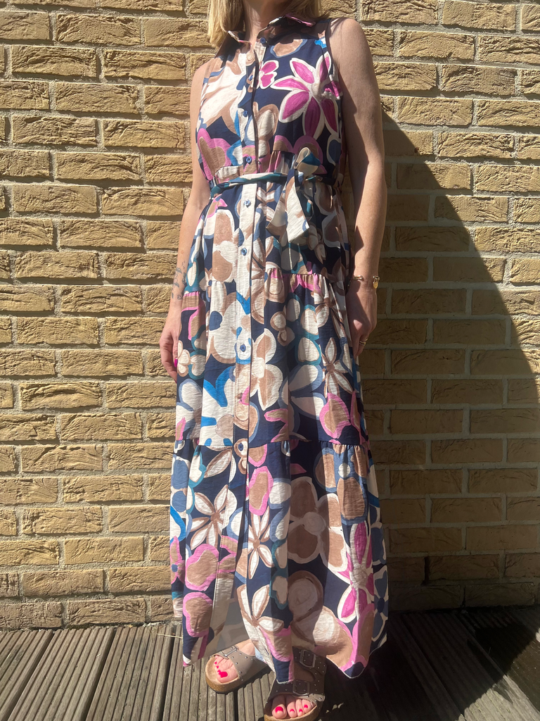 Robe longue "Bloomy"