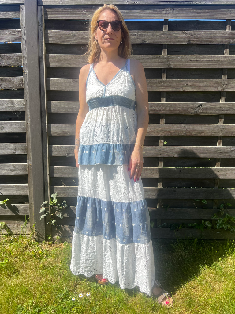 Ensemble 2 pièces "Denim & Dentelle"