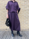 Jupe "Aubergine"