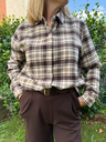 Chemise "Montana" brune