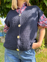 Gilet sans manche "Le Cozy" Bleu