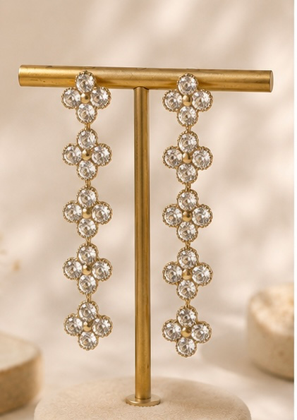 Boucle d'oreille "Fleur"