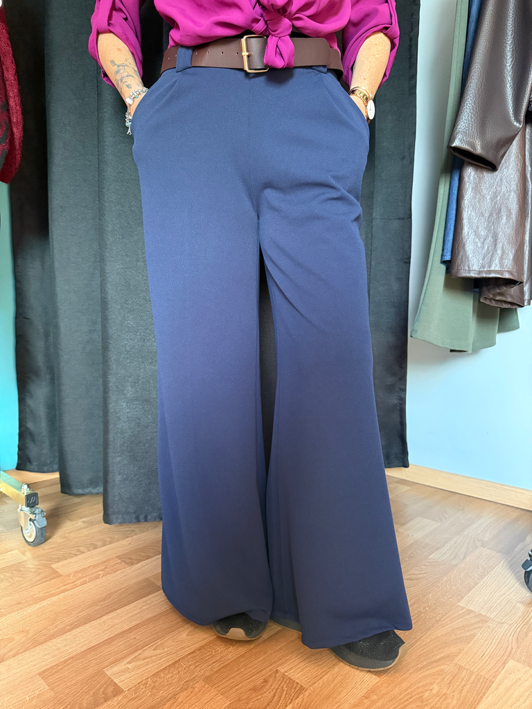 Pantalon "Lola" bleu