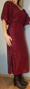 Robe rouge sequins Just Woman