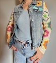 Veste en jeans et crochet Zac & Zoé