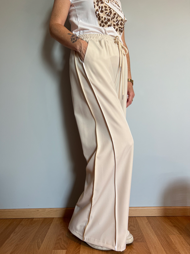 NEW - Pantalon Beige "Loops"
