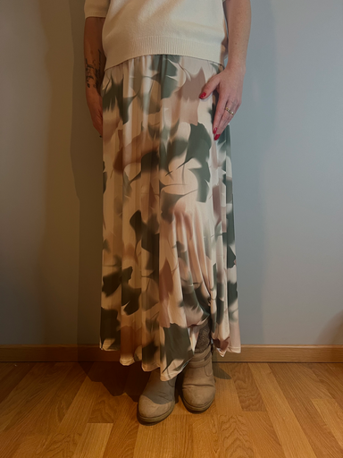 Jupe longue Kaki beige Terra